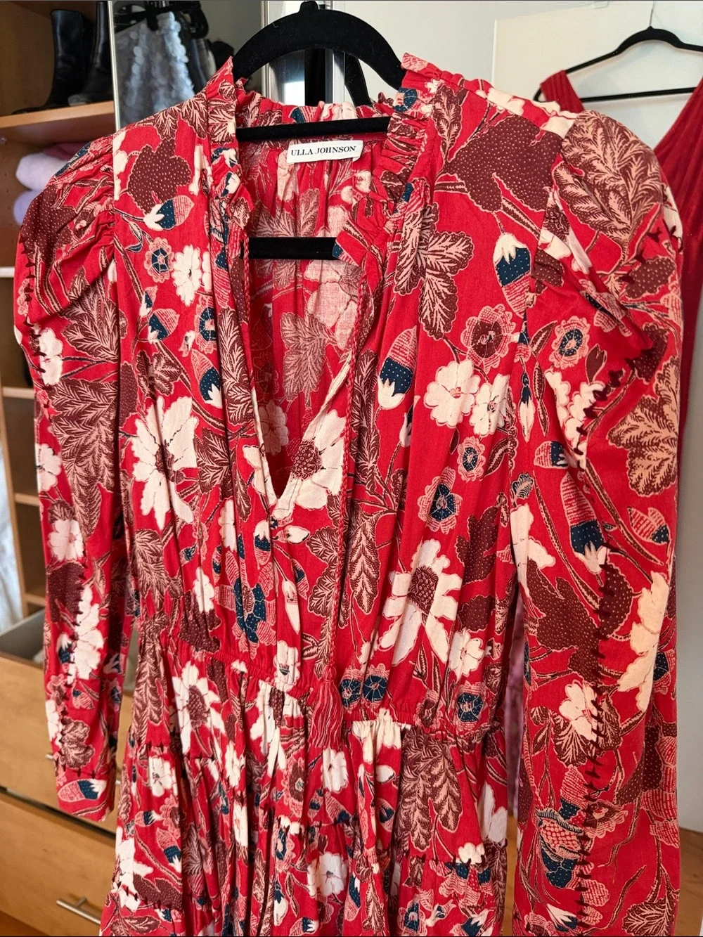 Ulla Johnson bold red
